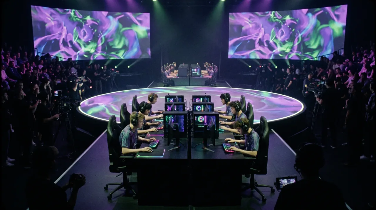 eスポーツの大会会場とゲーミングPC