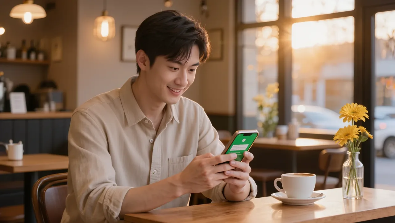 スマートフォンで1winの登録フォームを開いている様子